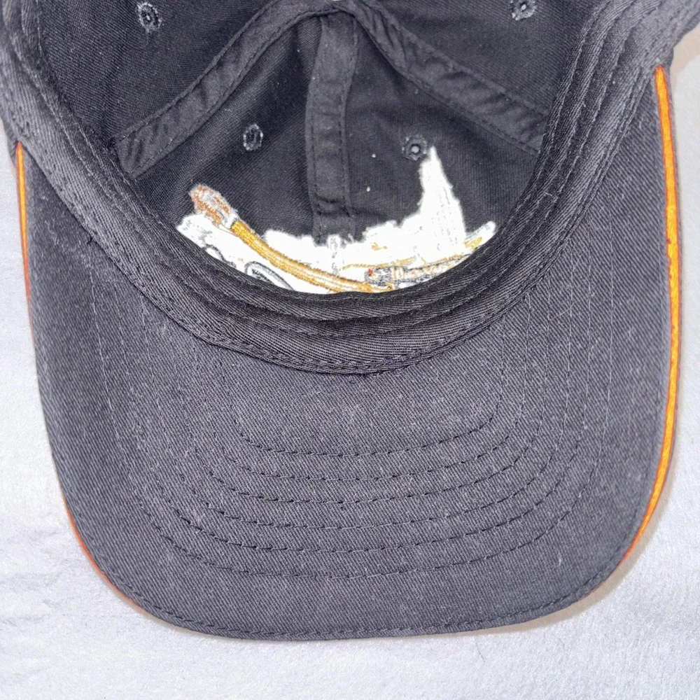 Harley-Davidson Boswell's Music City Cap Nashville Skyline Guitar Flaming Notes